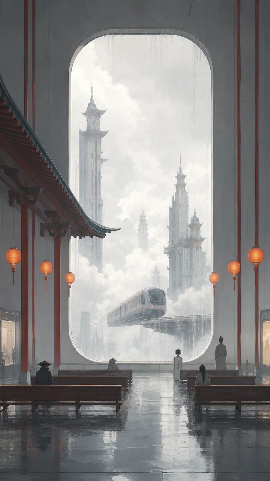 中式科幻概念场景 08